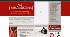 Desktop Screenshot of indianweddingplanners.com